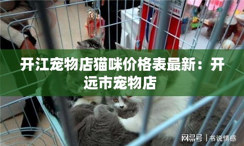 开江宠物店猫咪价格表最新：开远市宠物店 